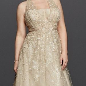 Melissa Sweet Size 22 Floral Wedding Dress